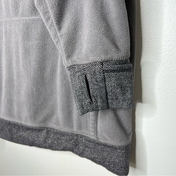 Lululemon On the Move Relaxed Fit Fleece Pullover Gray Hoodie Size 8 - Picture 3 of 11